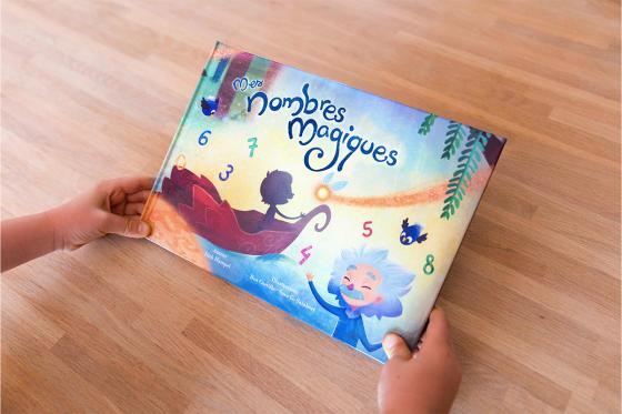 Livre personnalisé pour enfant  - Mes nombres magiques  6 