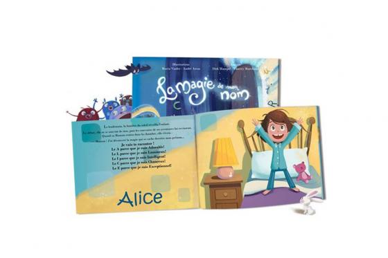 Livre pour enfant personnalisé - La magie de mon nom 3 