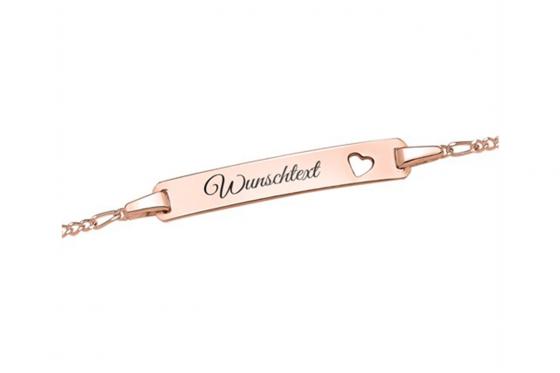 Gourmette en or 375 - Personnalisée 1 