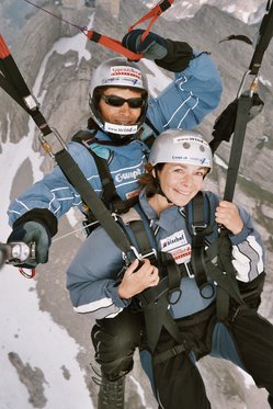 Tandemflug Ebenalp - Thermik Gleitschirmfliegen 1 