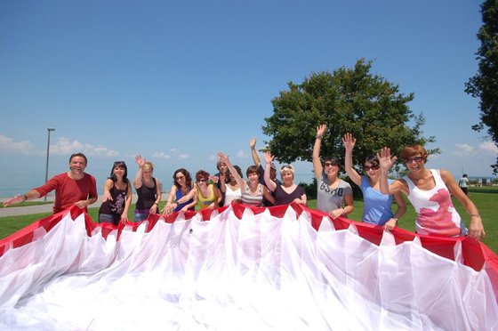 Tandemflug Ebenalp - Thermik Gleitschirmfliegen 2 