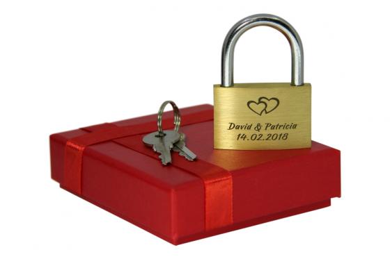 Cadenas d'amour - avec gravure 1 