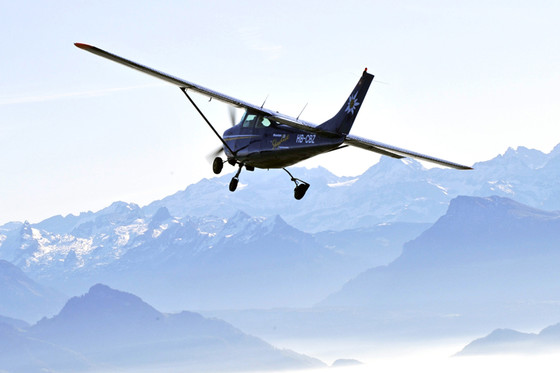 Bon cadeau pour un vol - Suisse centrale, Alpes et Tessin  