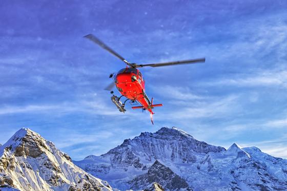 Helikopterflug  - Die Wunder des Berner Oberlandes - Abfahrt von Gruyères oder Sion 1 