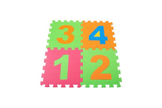Tapis de jeu souple - alphabet & chiffres 2 