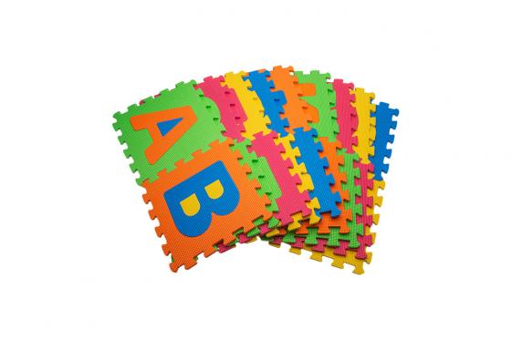 Tapis de jeu souple - alphabet & chiffres 4 