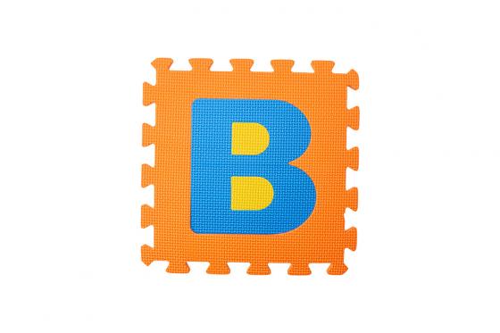 Tapis de jeu souple - alphabet & chiffres 6 