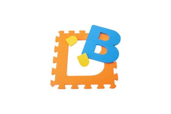 Tapis de jeu souple - alphabet & chiffres 7 
