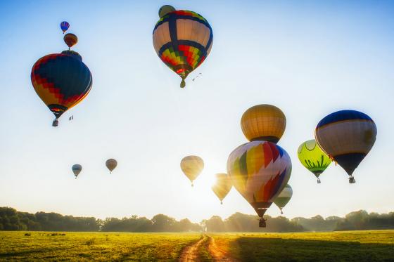 Vol en montgolfière - Région Fribourg pour 2 personnes + photos offertes 1 