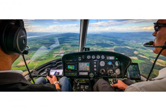 Helikopter selber fliegen - Gutschein 30 Min. 1 Person 7 
