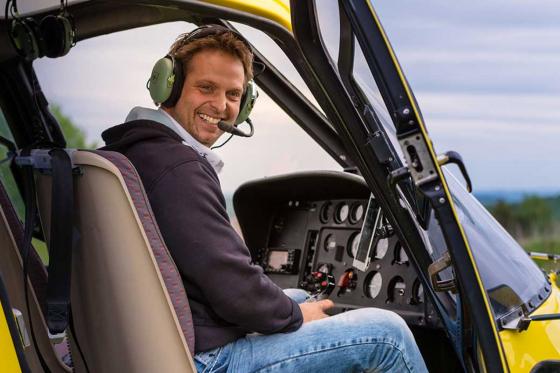 Helikopter selber fliegen - Gutschein 30 Min. 1 Person 8 