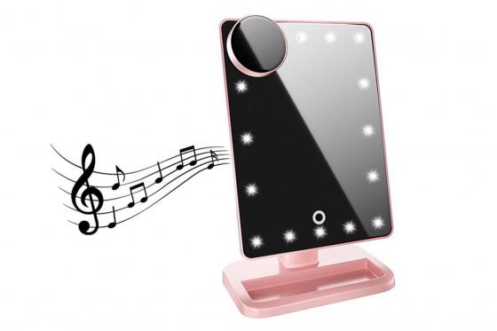 LED Schminkspiegel - Mit Lautsprecher  