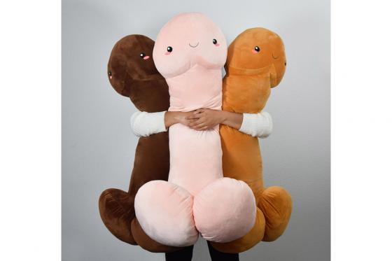 Coussin pénis XL - 100 cm - blanc 2 