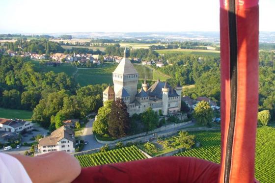  Heissluftballonfahrt - in der Romandie |1 Erwachsener 1 