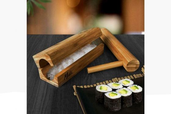Maître Sushi Maker Maki - en bambou  