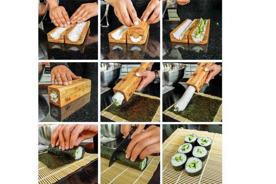 Maître Sushi Maker Maki - en bambou 3 