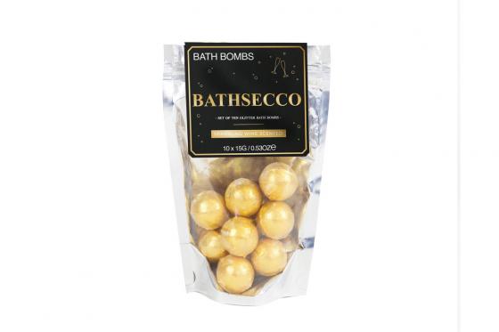 Bombes de bain Bathsecco - bain d'or brillant 1 