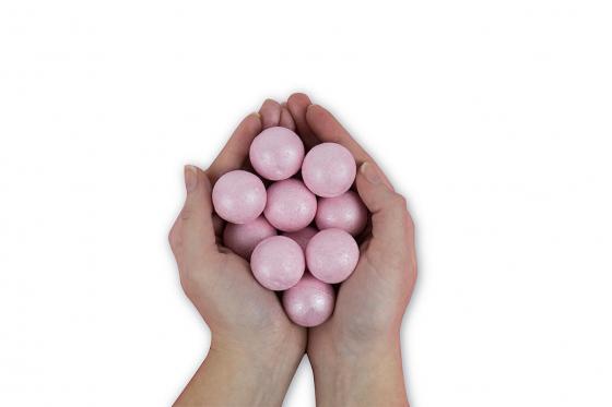 Rose Wein Badebomben - Mit Glitter Effekt 1 