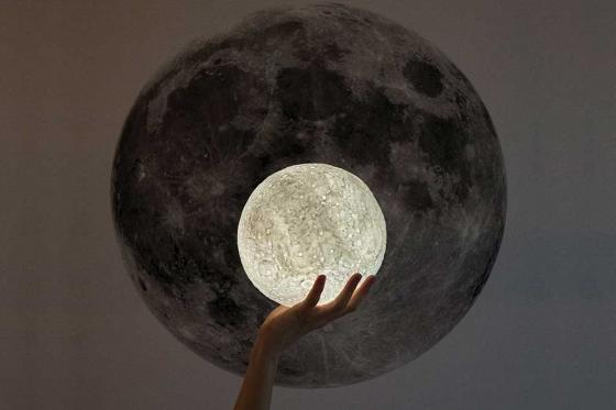 Veilleuse Lune - changement en 7 couleurs 4 