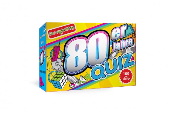 80er Jahre Quiz - Trivia Cards  