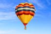 Panorama Rundflug - im Heissluftballon für 1 Person 