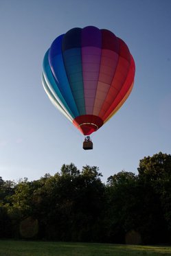 Panorama Rundflug - im Heissluftballon für 1 Person 2 