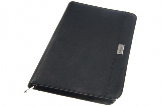 Tagungsmappe Nappalux - hochwertiges Rindsleder, mit Gravur  