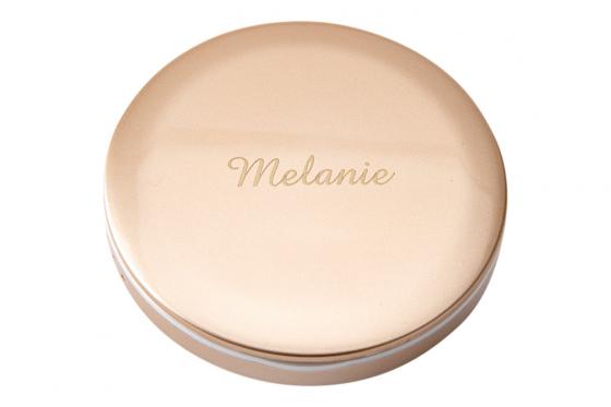 LED Make-Up Spiegel - mit Gravur und Powerbank 2 