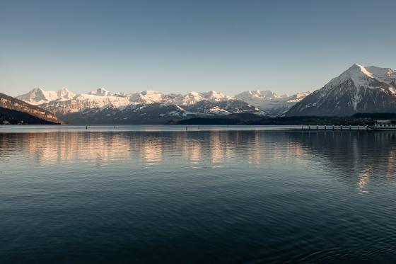 Petit déjeuner dans un château - Tour en bateau sur le lac de Thoune pour 2 personnes en 2ème classe 7 