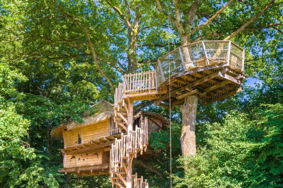 Cabane perchée en famille - 2 nuits en famille avec petit-déjeuner 2 