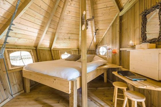Cabane perchée en famille - 2 nuits en famille avec petit-déjeuner 4 