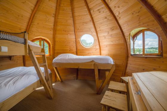 Cabane sur l'eau en famille - 1 nuit en famille avec petit-déjeuner 6 