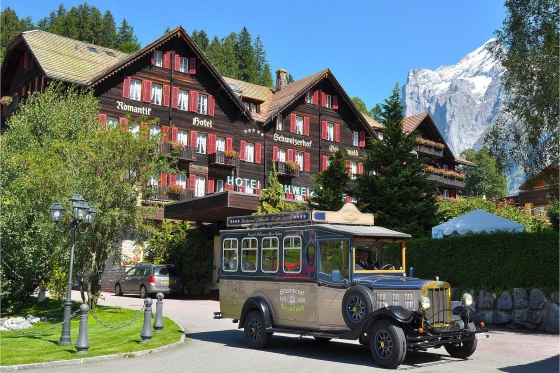 Séjour romantique à Grindelwald - Hôtel 5* Schweizerhof avec dîner aux chandelles et spa privé 2 