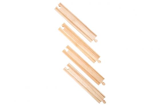 Rails de train - en bois   