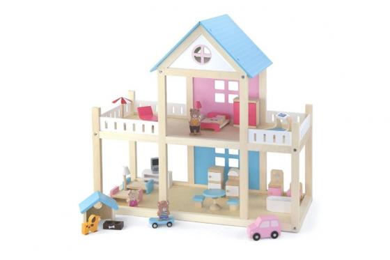 Maison de poupées - Incl. accessoires  