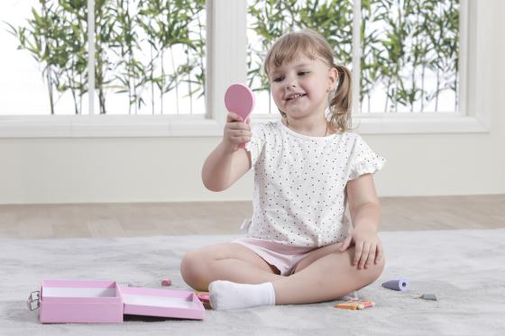 Beauty-Set aus Holz - inkl. Kosmetikkoffer 3 