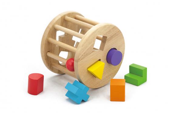 Roue de tri - En bois  