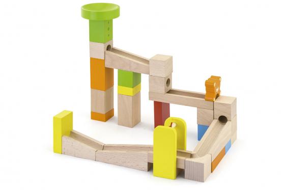 Holzkugelbahn - 49-teilig 1 