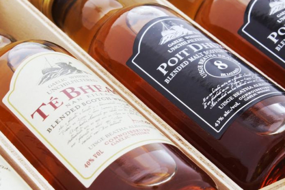 Whisky Collection - 5 Mini Flaschen, personalisierbar 3 