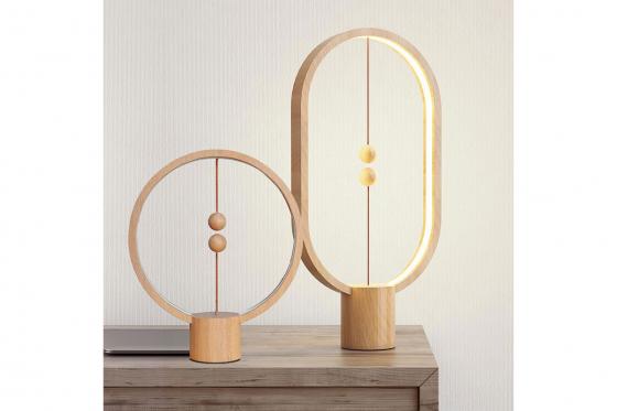 Lampe magnétique - En Bois 1 