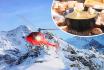 Vol au-dessus du Glacier 3000 - et dégustation d'une fondue pour 2 personnes 1