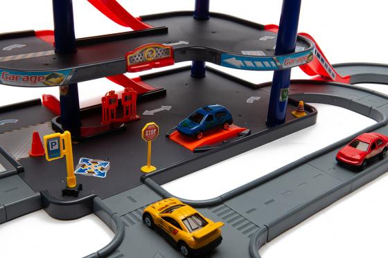 Rennbahn Parkhaus - mit Zubehör 1 