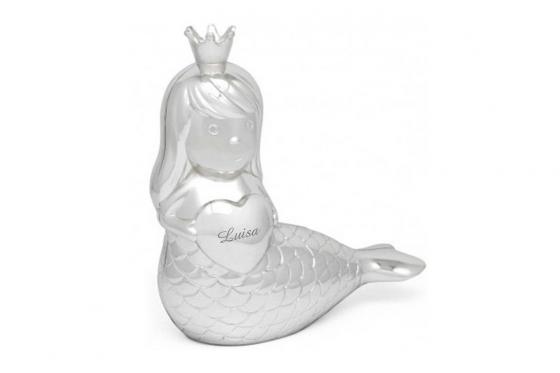 Tirelire sirène - Avec gravure  