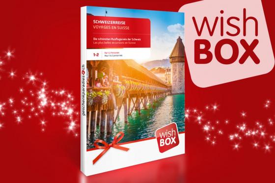 Schweizerreise - Wishbox - 1 Box - über 25 Erlebnisse  