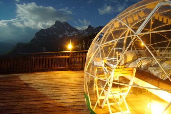 Bubble Suite & jacuzzi - 1 nuitée dans la suite aux 5 milliards d’étoiles pour 2 personnes 1 