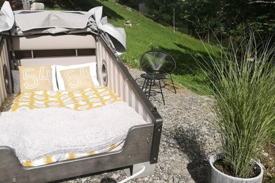 Alpenschlafkorb am Sternenmeer - Romantische Momente mit Millionen Sternen Ausblick für 2 Personen 2 