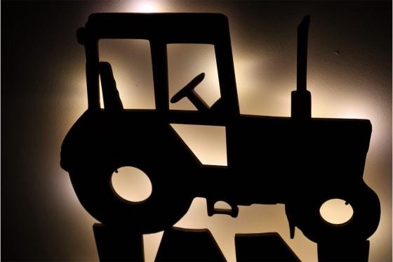 Nachtlicht Traktor - mit Gravur 5 