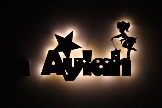 Nachtlicht „Magic Fairy“ - mit Gravur 1 