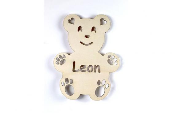 Veilleuse de nuit peluche - avec gravure 1 