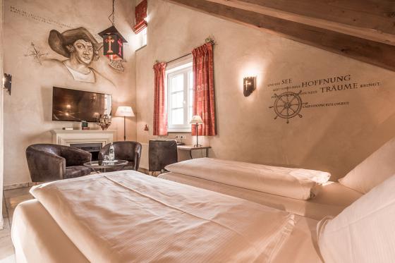 Mittelalter Übernachtung - inkl. Frühstucksbuffet im Themenzimmer für 2 Personen 5 